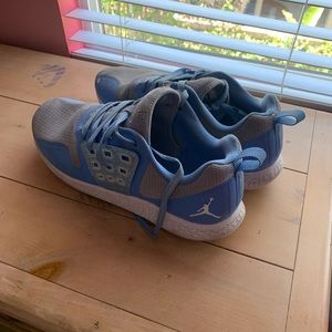 Blue and Grey nike Jordan’s
